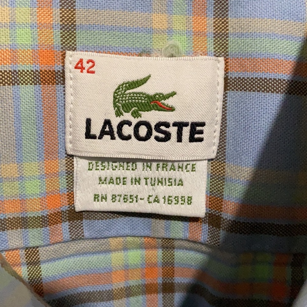 Lacoste Button up - Picture 3 of 3